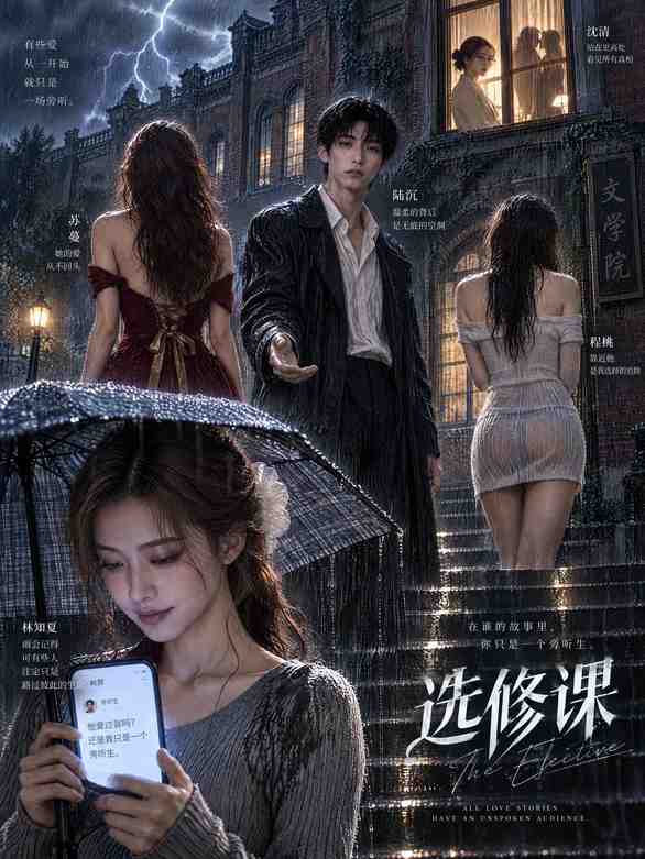 短剧海报：选修课