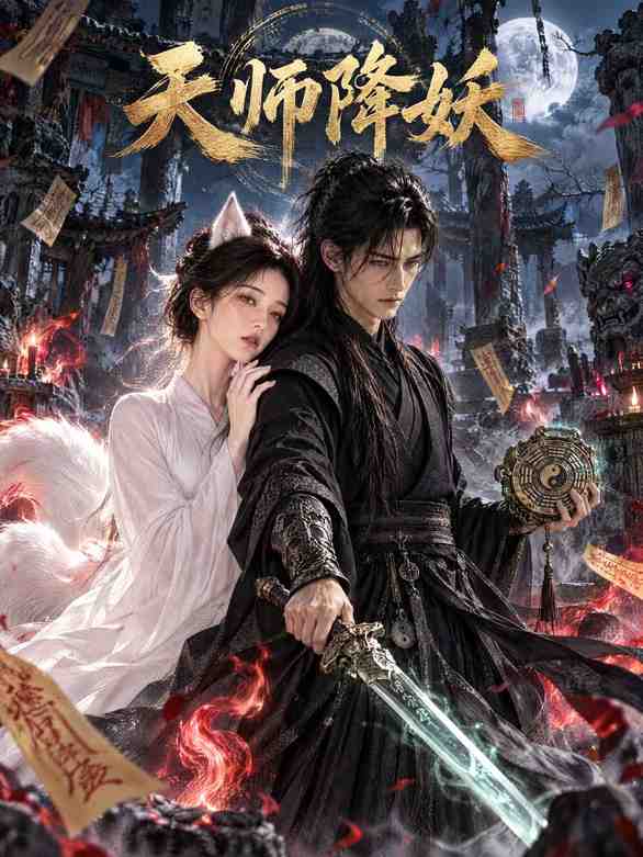 天师神探悬疑奇幻短剧海报